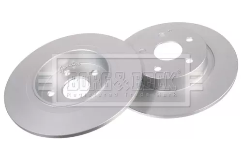 Borg and Beck Borg and Beck BBD6306 2x Rear Solid Brake Discs For Toyota Yaris Cross 296mm 