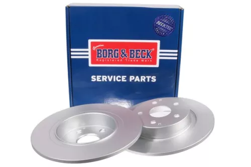 2x Rear Solid Brake Discs For Toyota Yaris Cross 296mm