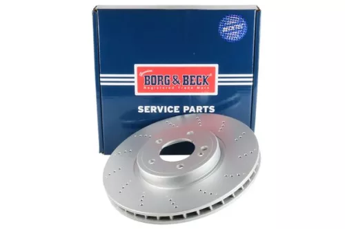 Single Rear Perforated/vented Brake Disc Fits Mercedes G-class 370mm