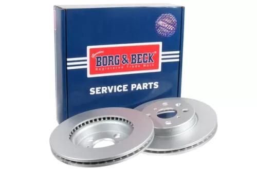 2x Front Vented Brake Discs For Toyota Aygo X 260mm