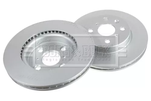Borg and Beck Borg and Beck BBD6323 2x Front Vented Brake Discs For Toyota Aygo X 260mm 