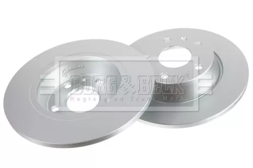 Borg and Beck Borg and Beck BBD6339 2x Rear Solid Brake Discs For Mg Mg Gs Mg Hs 282mm 