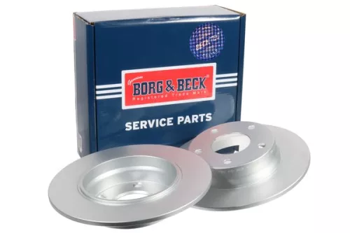Borg and Beck Borg and Beck BBD6342 2x Rear Solid Brake Discs For Renault Arkana 260mm 