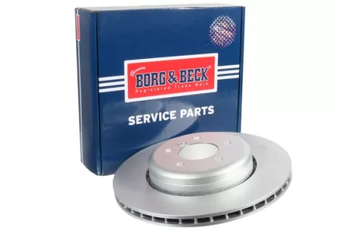 Single Rear Vented Brake Disc Fits Bmw 5 6 Series 345mm