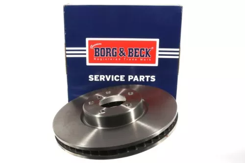 Single Front Left Vented Brake Disc Fits Bmw 5 6 7 Series 348mm