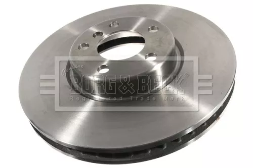 Borg and Beck Borg and Beck BBD7003S Single Front Left Vented Brake Disc Fits Bmw 5 6 7 Series 348mm 