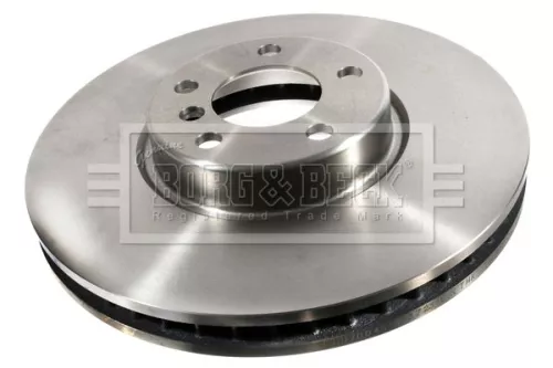 Borg and Beck Borg and Beck BBD7004S Single Front Right Vented Brake Disc Fits Bmw 5 6 7 Series 348mm 