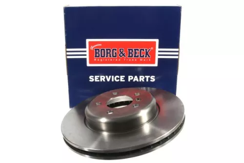 Single Front Vented Brake Disc Fits Bmw 5 Series 348mm