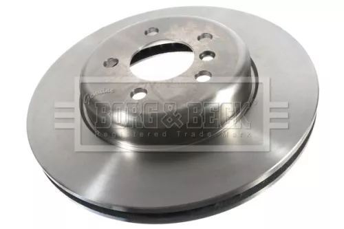 Borg and Beck Borg and Beck BBD7005S Single Front Vented Brake Disc Fits Bmw 5 Series 348mm 