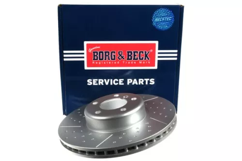 Single Front Perforated/vented Brake Disc Fits Bmw 1 2 3 4 Series 340mm