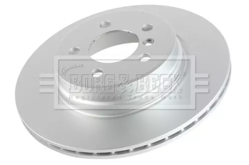 Borg and Beck Borg and Beck BBD7026S Single Rear Vented Brake Disc Fits Bmw 5 Series 330mm 