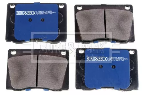 Borg and Beck Borg and Beck BBP1011 Front Brake Pad Set Fits Ac Aston Martin Bristol Carbodies Daimler Fiat Ford Jag 