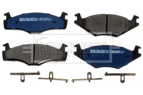Borg & Beck Borg & Beck BBP1101 Front Brake Pad Set Fits Seat Vw Cordoba Corrado Golf Jetta Passat Polo Santana  
