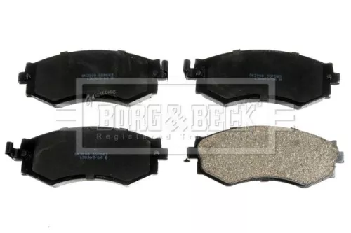 Borg and Beck Borg and Beck BBP1173 Front Brake Pad Set Fits Infiniti Nissan 200sx G20 Prairie Pro Primera 