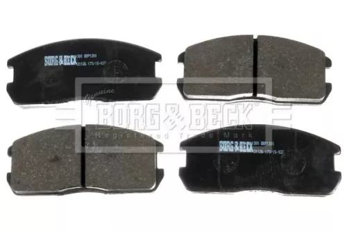 Borg and Beck Borg and Beck BBP1200 Front Brake Pad Set Fits Mitsubishi Proton Aeroback Colt Lancer Mirage Saga 