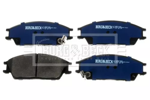 Borg and Beck Borg and Beck BBP1268 Front Brake Pad Set Fits Honda Hyundai Accent Accord Lantra Pony Pony / Excel St 