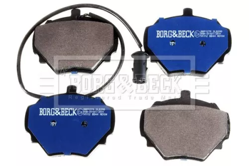 Borg and Beck Borg and Beck BBP1279 Rear Brake Pad Set Fits Land Rover Defender Discovery Range Rover 