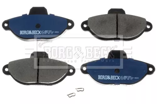 Borg and Beck Borg and Beck BBP1391 Front Brake Pad Set Fits Fiat Cinquecento Punto Seicento / 600 