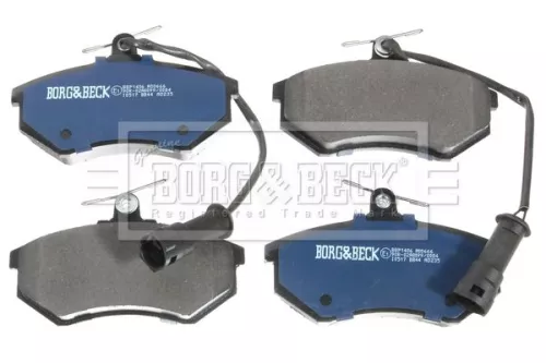 Borg & Beck Borg & Beck BBP1406 Front Brake Pad Set Fits Audi Seat Vw 80 90 A4 Cabriolet Caddy Corrado Coupe Gol 
