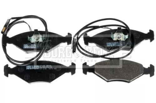 Borg & Beck Borg & Beck bbp1456 Front Brake Pad Set Fits Fiat Duna Elba Fiorino Fiorino Pick Up Premio 