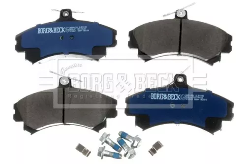 Borg and Beck Borg and Beck BBP1458 Front Brake Pad Set Fits Mitsubishi Perodua Proton Volvo Alza Carisma Impian Jum 