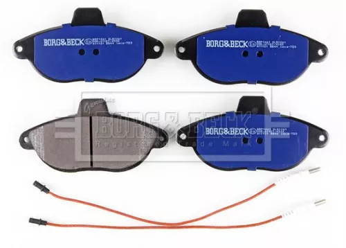 Borg and Beck Borg and Beck BBP1461 Front Brake Pad Set Fits Citroën Fiat Peugeot 806 Evasion Expert Jumpy Scudo Uly 