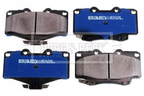 Borg and Beck Borg and Beck BBP1469 Front Brake Pad Set Fits Toyota Vw 4 Runner Hilux Land Cruiser Land Cruiser 80 L 