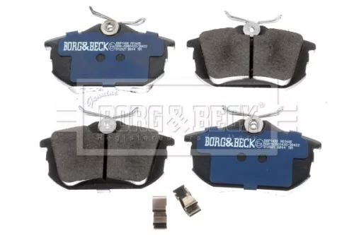 Borg and Beck Borg and Beck BBP1488 Rear Brake Pad Set Fits Mitsubishi Proton Smart Volvo Carisma Colt Colt Czc Forf 