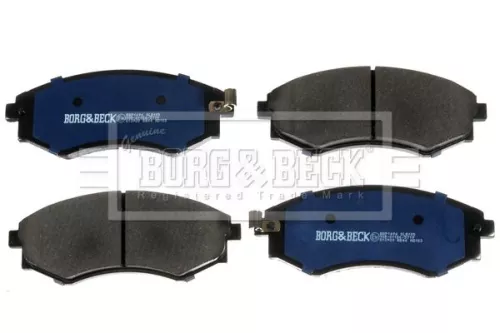 Borg and Beck Borg and Beck BBP1494 Front Brake Pad Set Fits Daewoo Hyundai Kia Ssangyong Coupe Elantra Joice Korand 