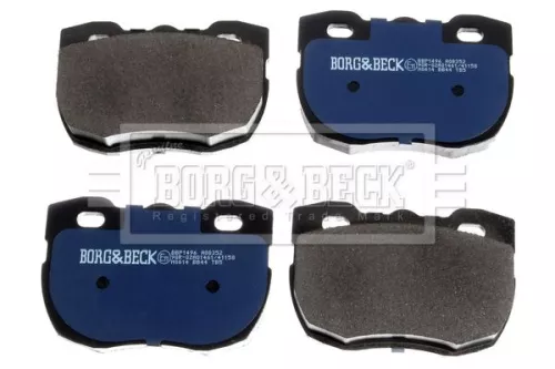 Borg and Beck Borg and Beck BBP1496 Front Brake Pad Set Fits Carbodies Land Rover Metrocab 90 Defender Fx Fairway Ta 