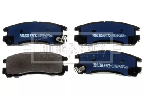 Borg and Beck Borg and Beck BBP1500 Front Or Rear Brake Pad Set Fits Chrysler Hyundai Mitsubishi Subaru Eclipse Gala 