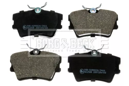 Borg and Beck Borg and Beck BBP1501 Rear Brake Pad Set Fits Vw Transporter 