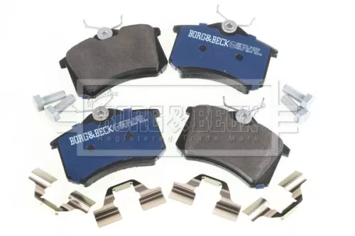 Borg & Beck Borg & Beck BBP1512 Rear Brake Pad Set Fits Audi Citroën Ds Fiat Ford Lancia Mg Opel Peugeot Renault 