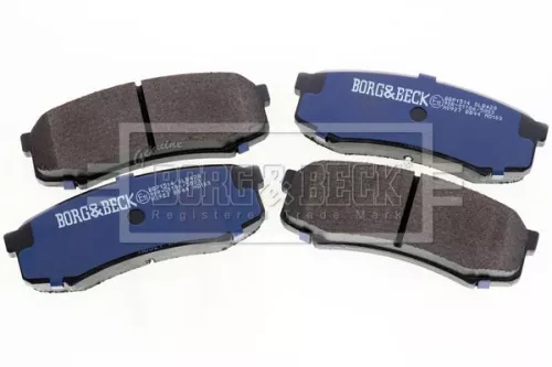 Borg & Beck Borg & Beck BBP1514 Rear Brake Pad Set Fits Mitsubishi Toyota 4 Runner Fj Cruiser Land Cruiser Land  