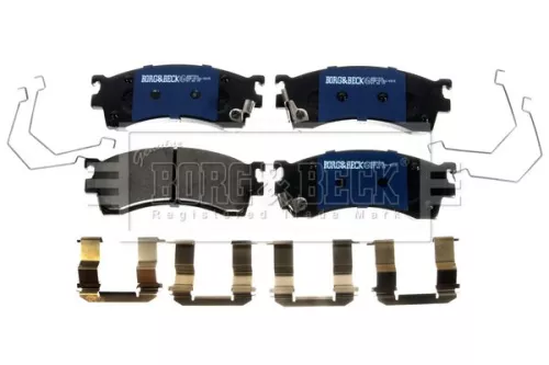 Borg and Beck Borg and Beck BBP1516 Front Brake Pad Set Fits Ford Usa Mazda 323 F 323 S 626 Mx-6 Premacy Probe Xedos 
