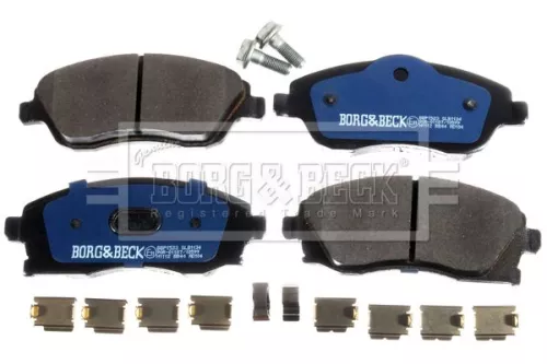 Borg and Beck Borg and Beck BBP1523 Front Brake Pad Set Fits Opel Vauxhall Combo Combo Tour Corsa Corsavan Meriva Ti 