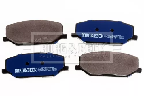 Borg and Beck Borg and Beck BBP1524 Front Brake Pad Set Fits Mazda Suzuki Az Offroad Jimny Lj80 Samurai Sj410 Sj413 
