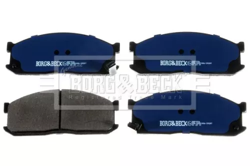 Borg and Beck Borg and Beck BBP1536 Front Brake Pad Set Fits Asia Motors Ford Kia Mazda B-serie Besta E Econovan Hi- 