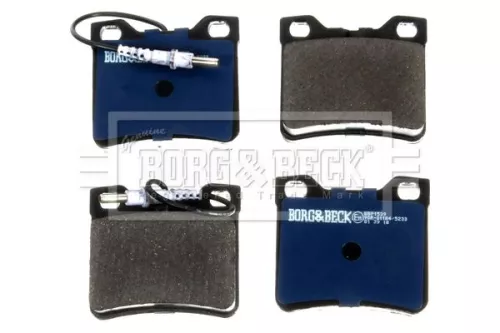 Borg and Beck Borg and Beck BBP1539 Rear Brake Pad Set Fits Mercedes V-class Vito 