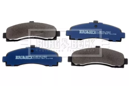 Borg & Beck Borg & Beck BBP1541 Front Brake Pad Set Fits Nissan Micra 