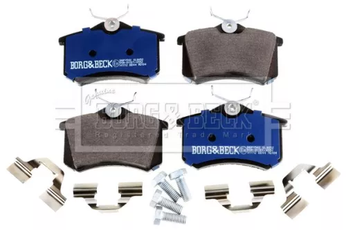 Borg & Beck Borg & Beck BBP1542 Rear Brake Pad Set Fits Audi Lancia Lotus Mg Peugeot Renault Seat Vw 405 80 A4 A 