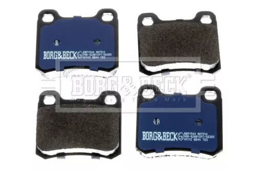 Borg & Beck Borg & Beck BBP1544 Rear Brake Pad Set Fits Mercedes Saab 124 900 C-class E-class 