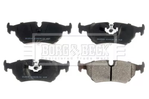 Borg and Beck Borg and Beck BBP1556 Rear Brake Pad Set Fits Aston Martin Daimler Jaguar Daimler Db7 Xj Xj 40 81 Xjsc 