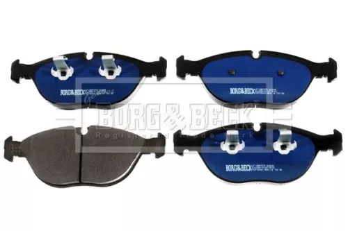Borg and Beck Borg and Beck BBP1578 Front Brake Pad Set Fits Alpina Audi Bentley Bmw Chrysler Mercedes Rolls-royce V 