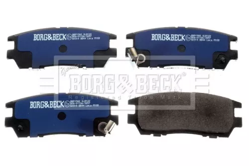 Borg and Beck Borg and Beck BBP1582 Rear Brake Pad Set Fits Mitsubishi Delica / Space Gear L400 Pajero Pajero Classi 