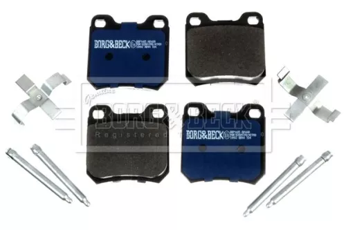 Borg and Beck Borg and Beck BBP1605 Rear Brake Pad Set Fits Opel Saab Vauxhall 9-3 9-5 900 Calibra Carlton Omega Sen 