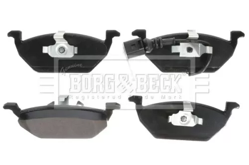 Borg & Beck Borg & Beck BBP1617 Front Brake Pad Set Fits Audi Seat Skoda Vw A1 A2 A3 Altea Altea Xl Beetle Bora  