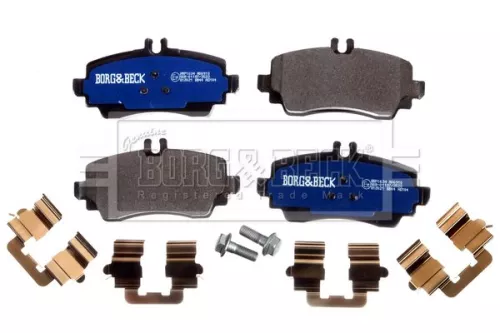 Borg and Beck Borg and Beck BBP1634 Front Brake Pad Set Fits Mercedes A-class 