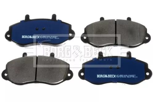 Borg and Beck Borg and Beck BBP1638 Front Brake Pad Set Fits Opel Renault Vauxhall Master Movano 
