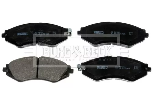 Borg and Beck Borg and Beck BBP1642 Front Brake Pad Set Fits Chevrolet Daewoo Epica Evanda Lacetti Leganza Nubira To 